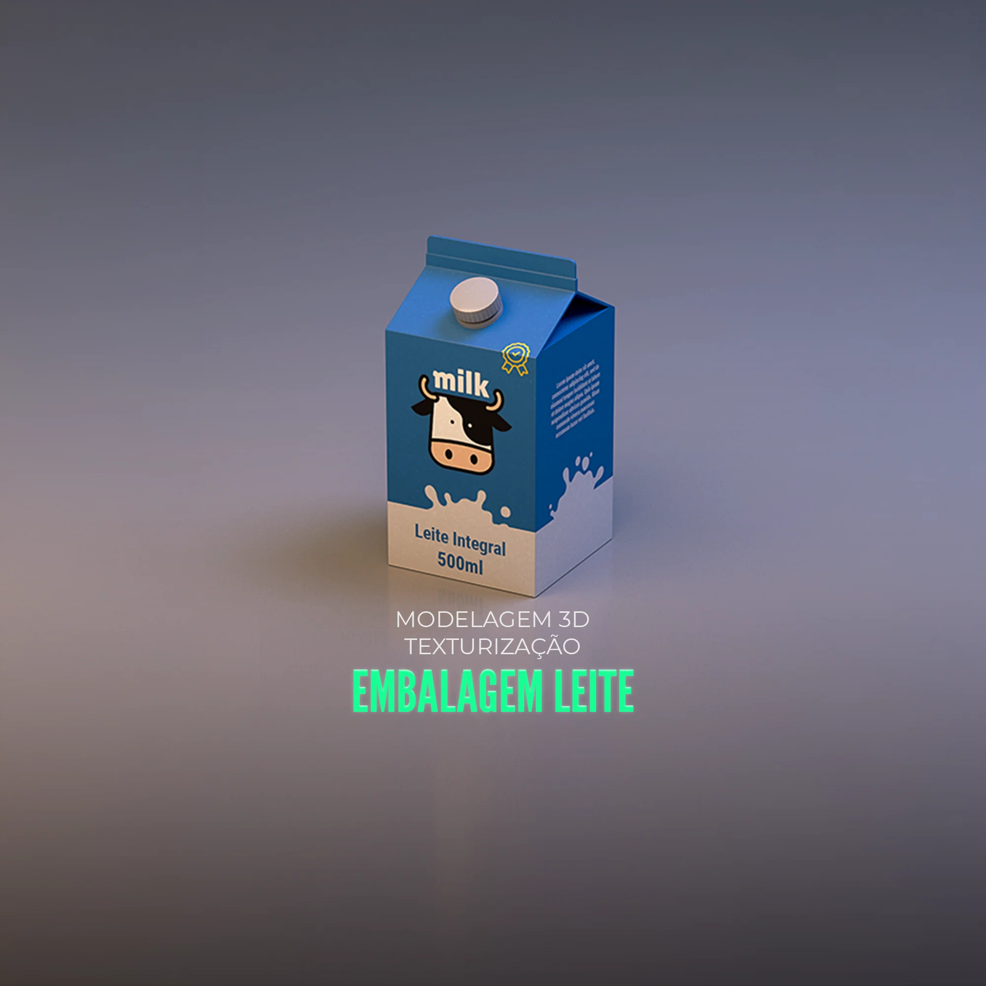 Capa do curso Embalagem de leite - Make Mesh