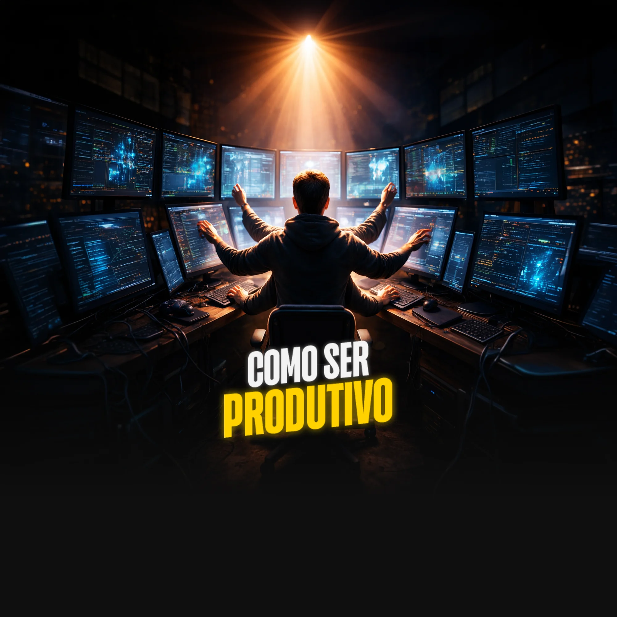 Capa do curso Como ser produtivo - Brain Light